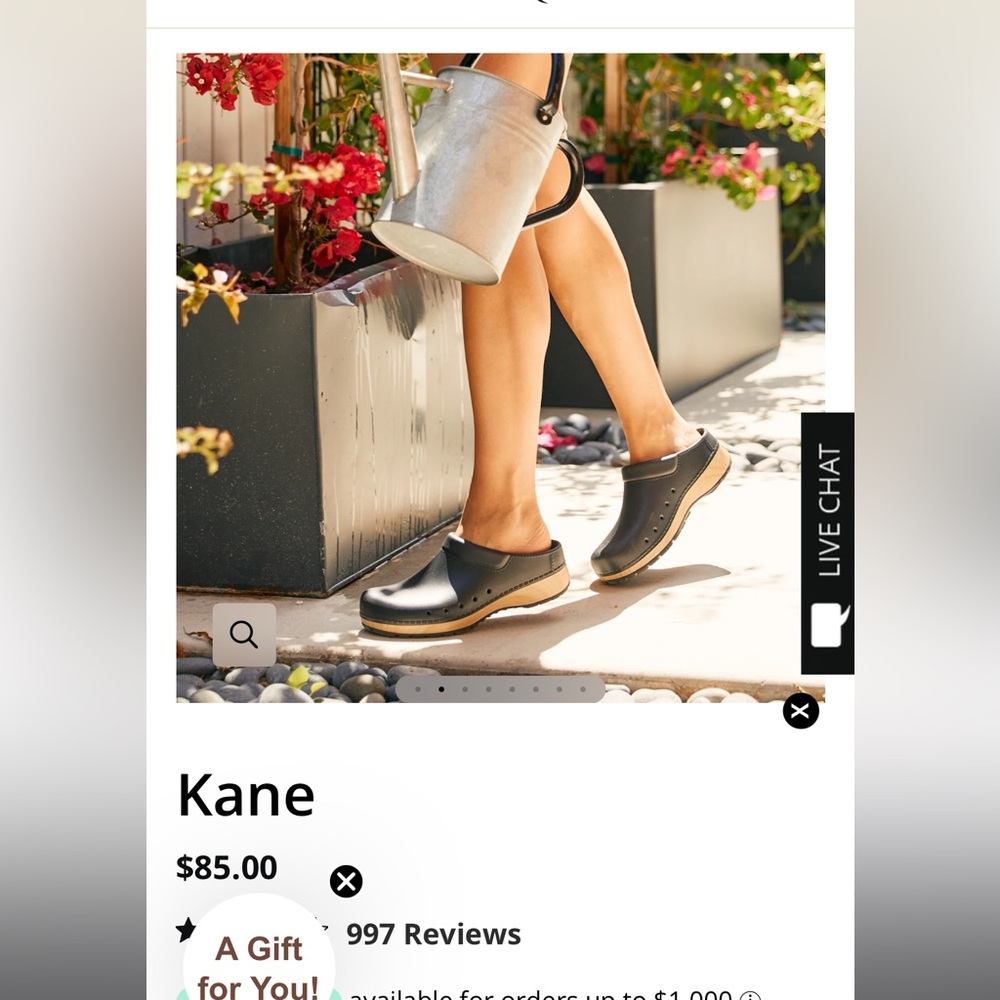 Dansko Rubbe Kane Clog